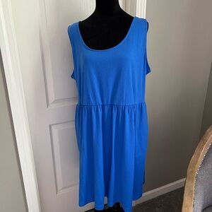 Ava & Viv Vibrant Blue Mini Dress
